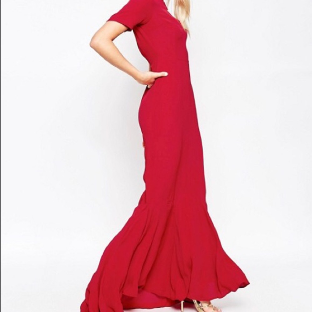 ISO ASOS 30s fishtail maxi